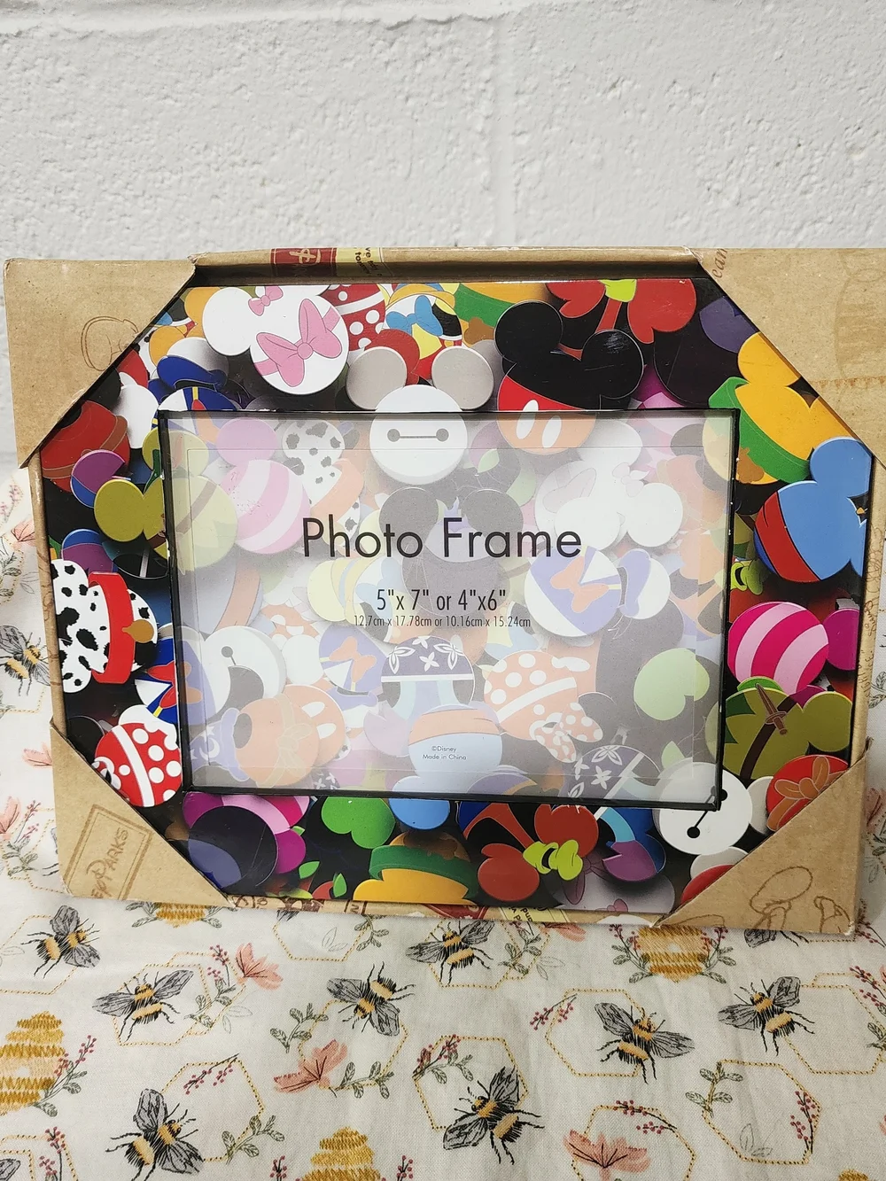 Disney Colorful Mickey Ears Collage Photo Frame - Bright Multicolor